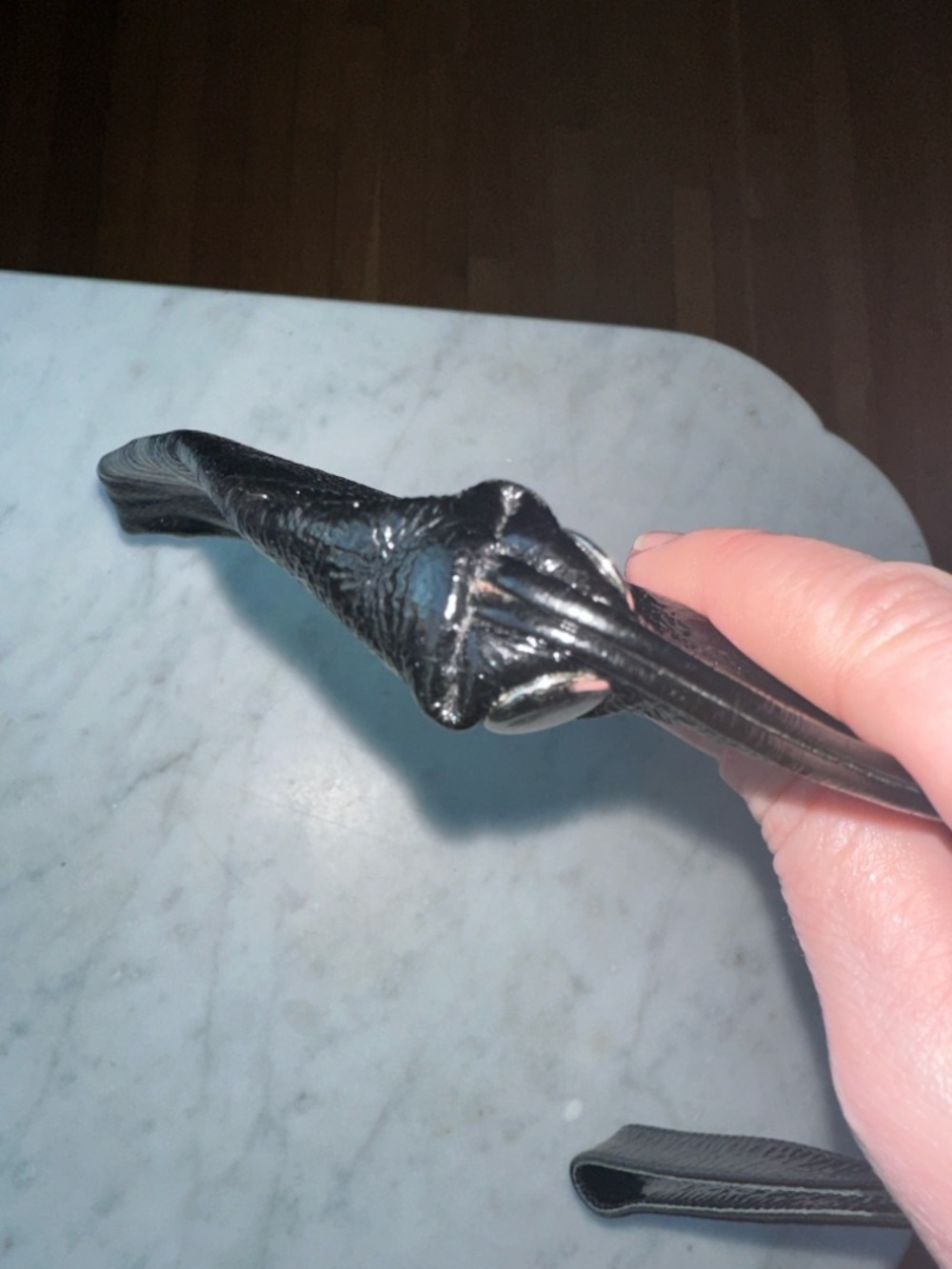 Black Leather Wristlet by Hammitt - Picture 7 of 11
